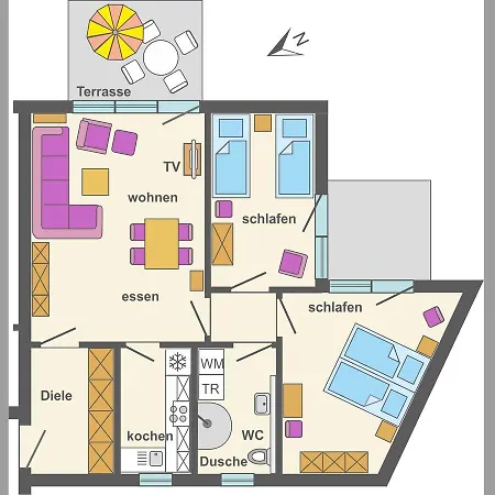 Freesenbruch - Ferienwohnung 4.3